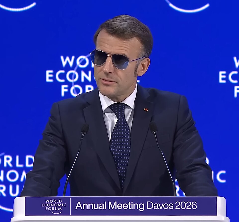 Macron, côté lunettes